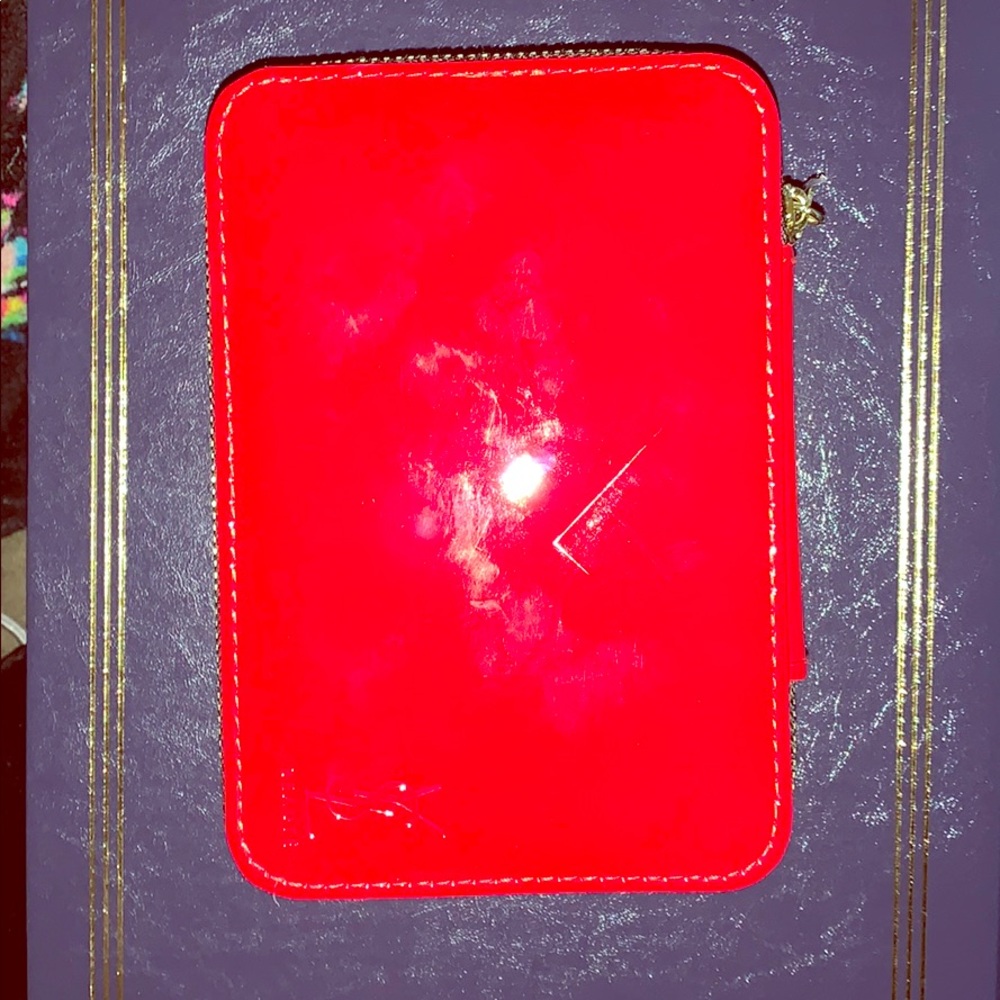 YSL makeup bag